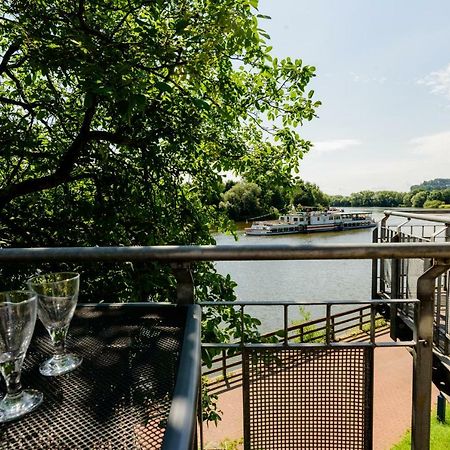 Weserwohnung - Bootshaus Urlaub Am Wasser ฮาเมลน์ ภายนอก รูปภาพ