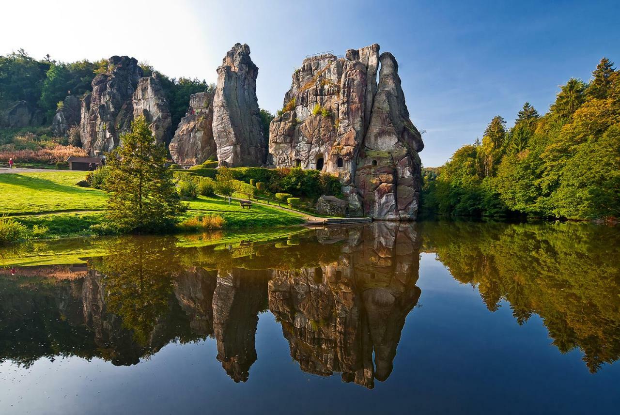 Weserwohnung - Bootshaus Urlaub Am Wasser ฮาเมลน์ ภายนอก รูปภาพ